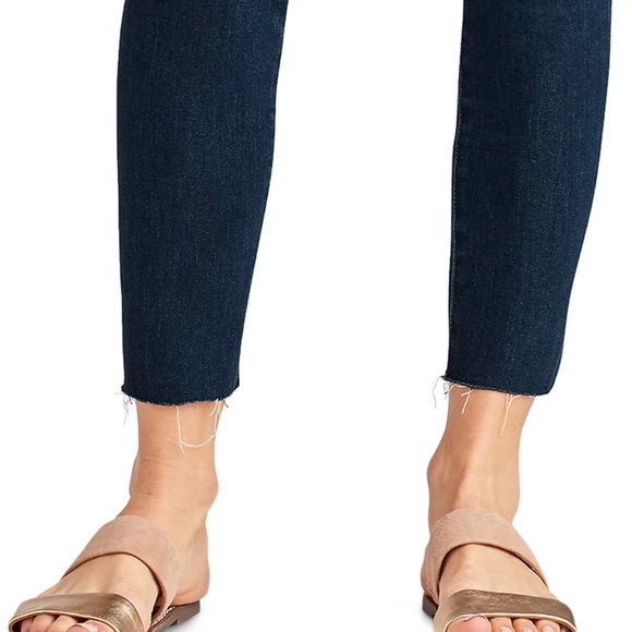 Sam Edelman The Kitten Midrise Skinny Ankle Distressed, Raw hem Size 27 - Picture 10 of 10